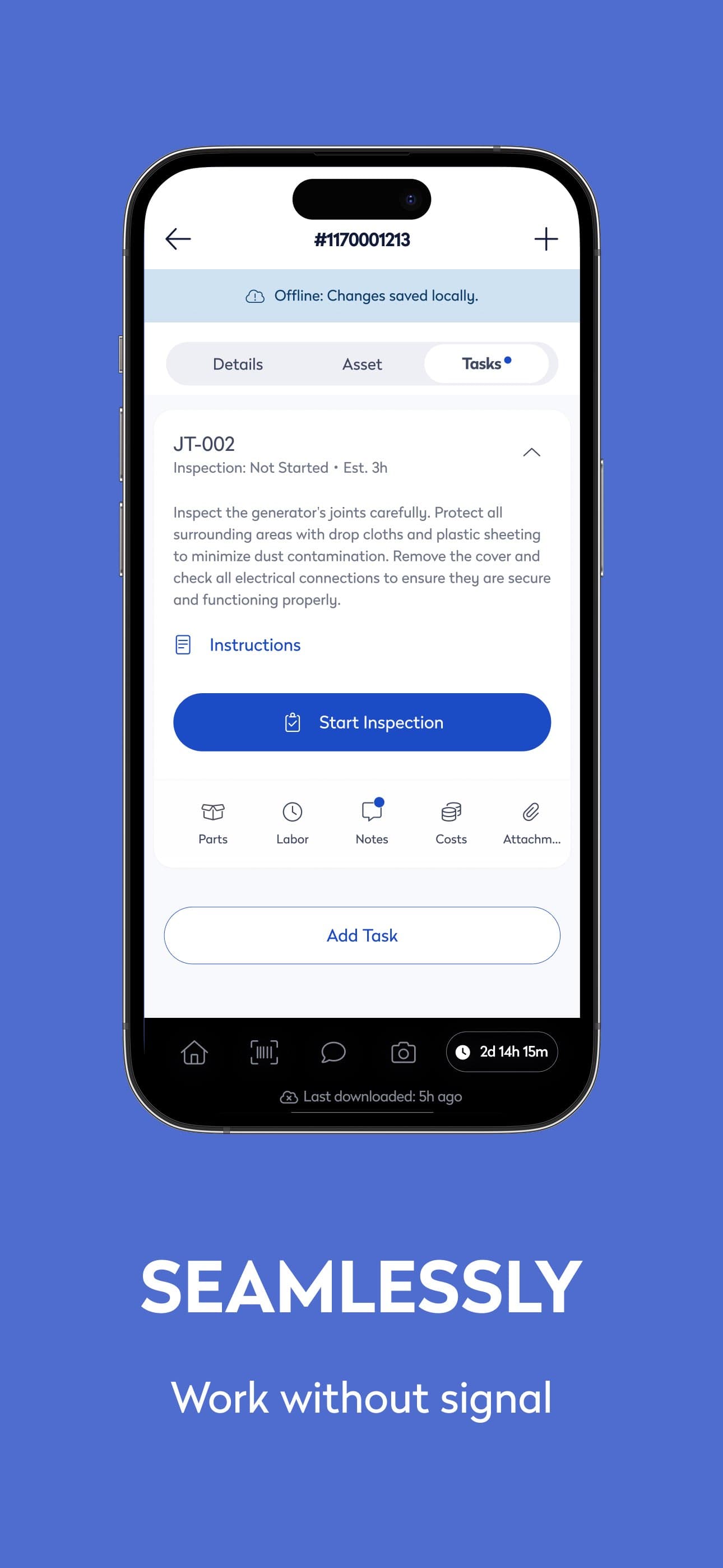 Archibus OnSite work order details