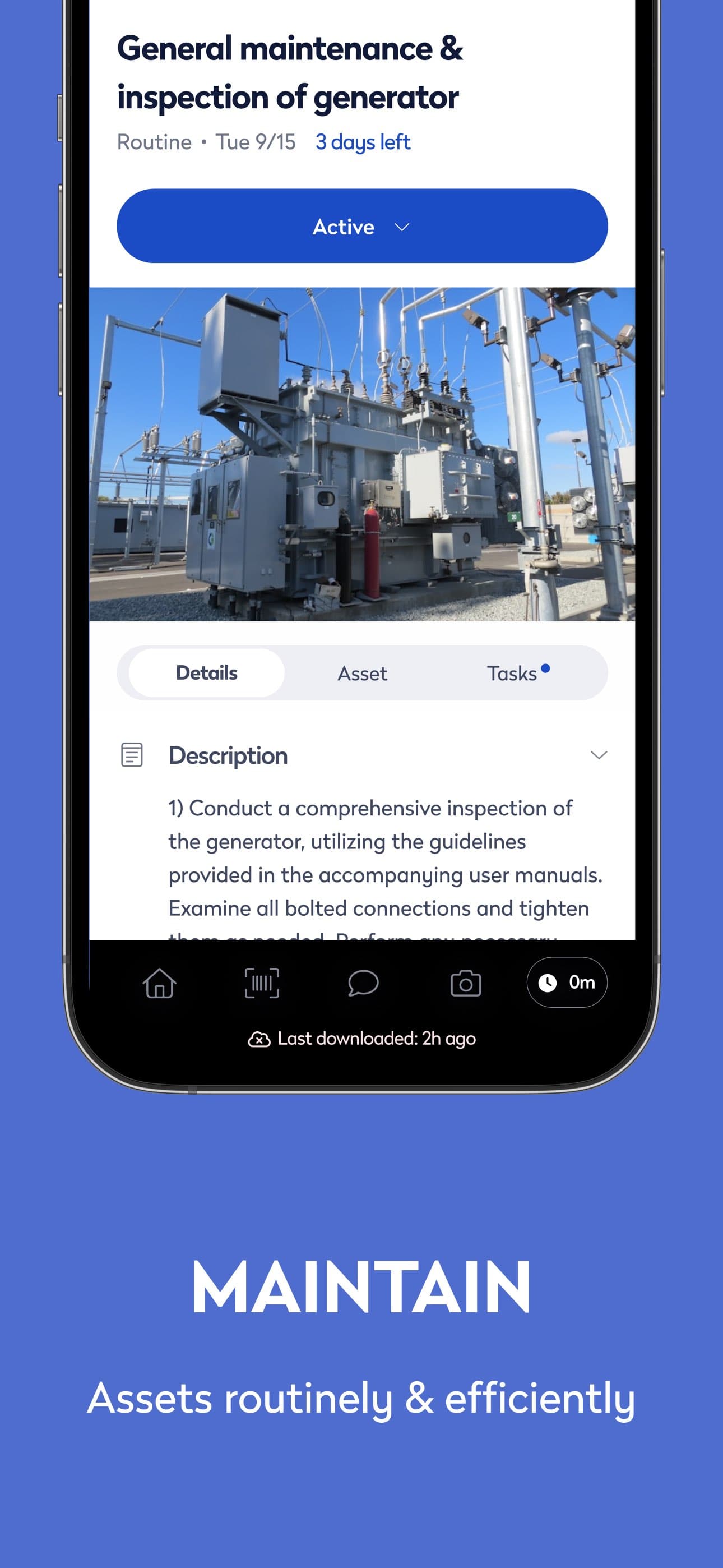 Archibus OnSite checklist view