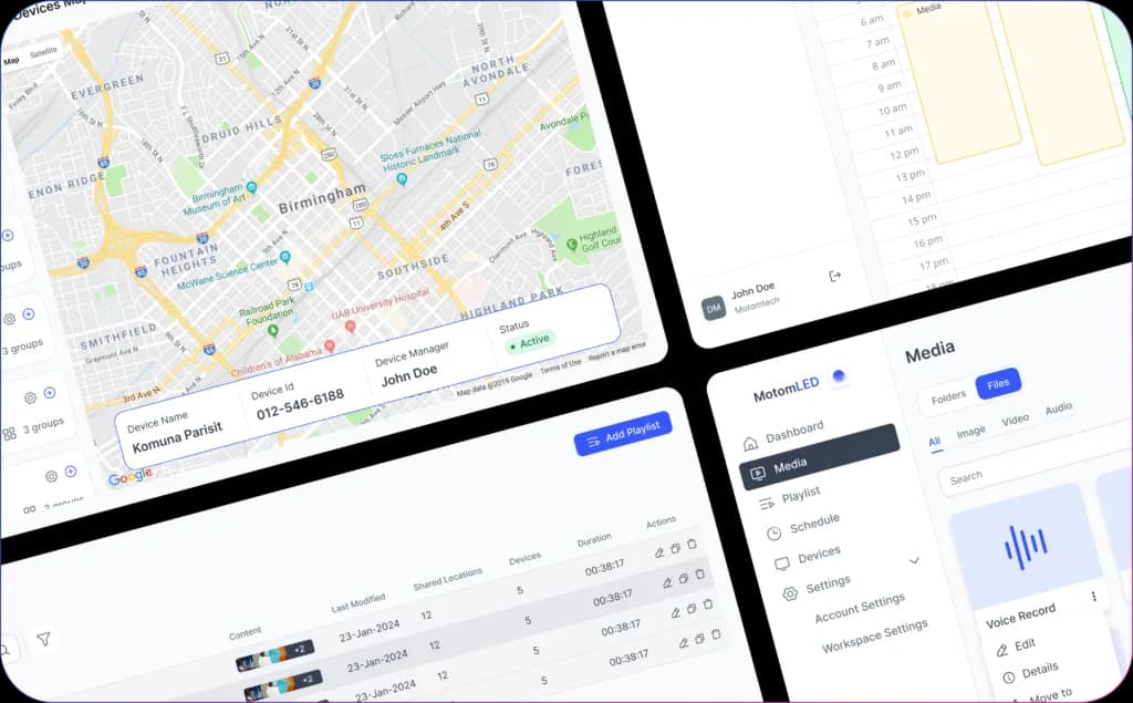 MotomLED platform overview